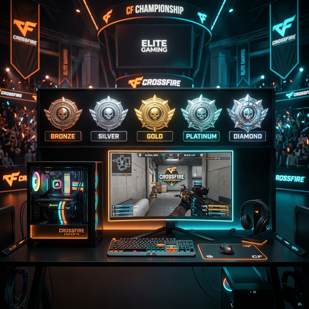 Hướng Dẫn Cày Rank CF Cho Tân Thủ — Leo Từ Bronze Lên Platinum 2026